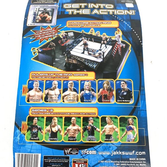 WWF Ring Gear Series 4 Stretcher and Crutches Jakks Pacific 2001 - Picture 7 of 7